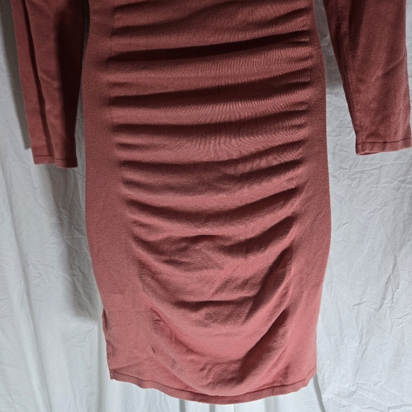 Adorable Express Rose Pink Winter Dres NWOT - Picture 10 of 11